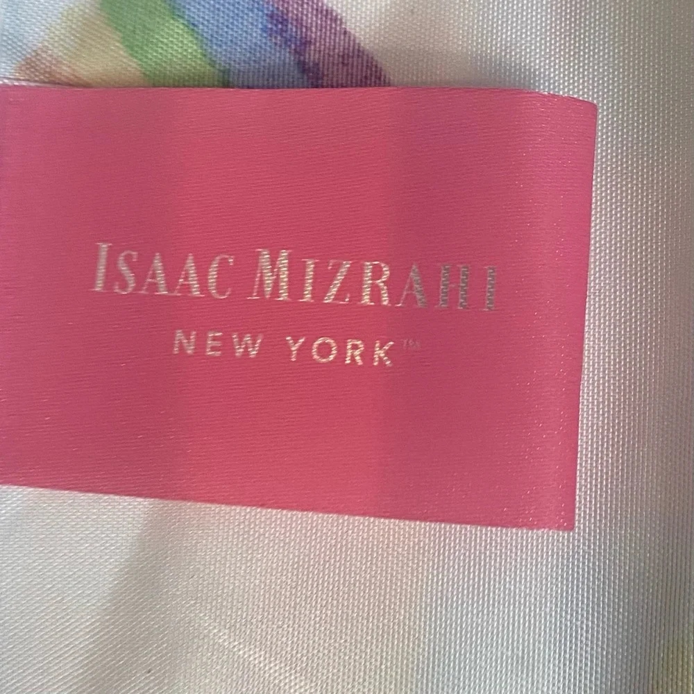 Isaac Mizrahi White Sheets Rainbow Hearts patterned fitted and flat twin sheets
